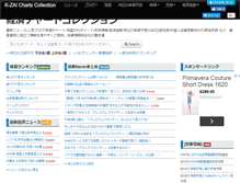 Tablet Screenshot of keizai-chart.com